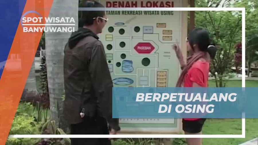 Berkeliling Taman Wisata Osing yang Menawan di Banyuwangi