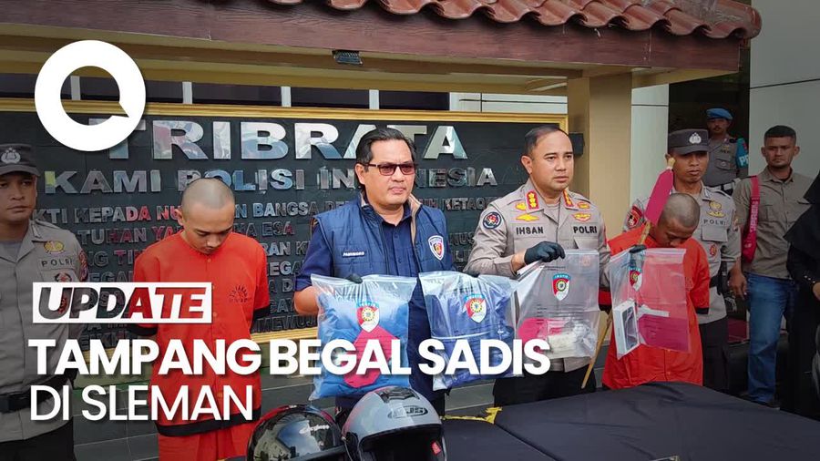 Video Pukuli Korban Pakai Bambu, Duo Begal Sadis di Sleman Ditangkap