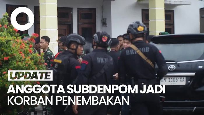 Video: Tim Gabungan Kepung Tempat Persembunyian Penembak Subdenpom Belitung