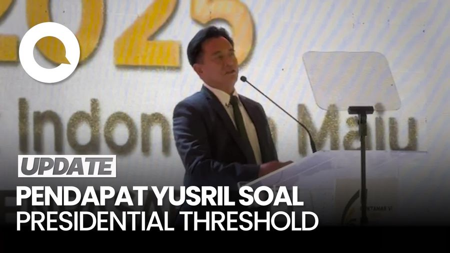 Video: Yusril Bahas Penghapusan Presidential Threshold, Umpamakan dengan Zikir
