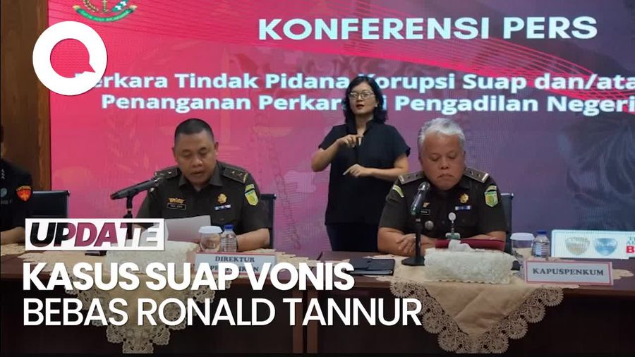 Video: Eks Ketua PN Surabaya Jadi Tersangka Kasus Vonis Bebas Ronald Tannur