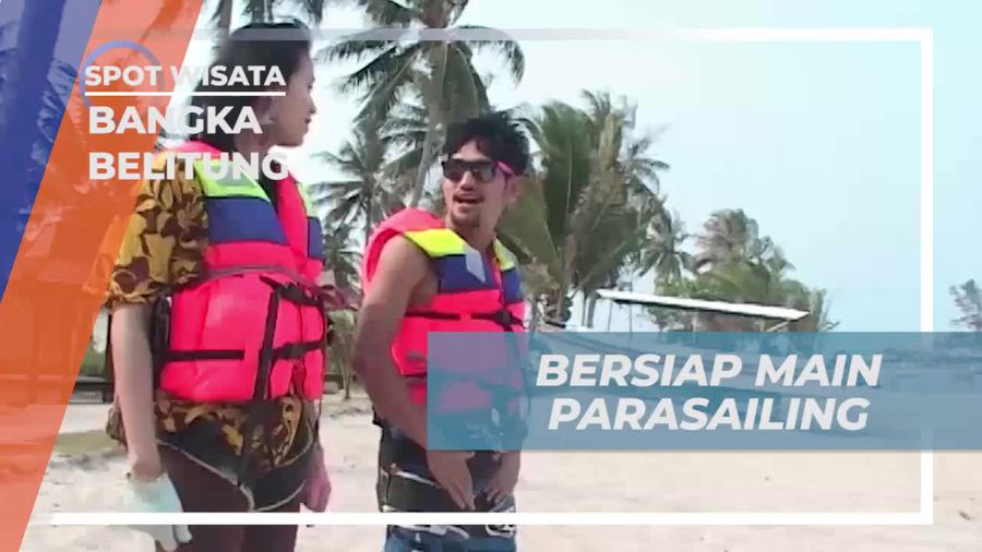 Bersiap Memacu Adrenalin dengan Parasailing di Bangka, Bangka Belitung