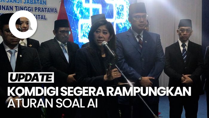 Video: Menkomdigi Mulai Susun Aturan Penggunaan AI