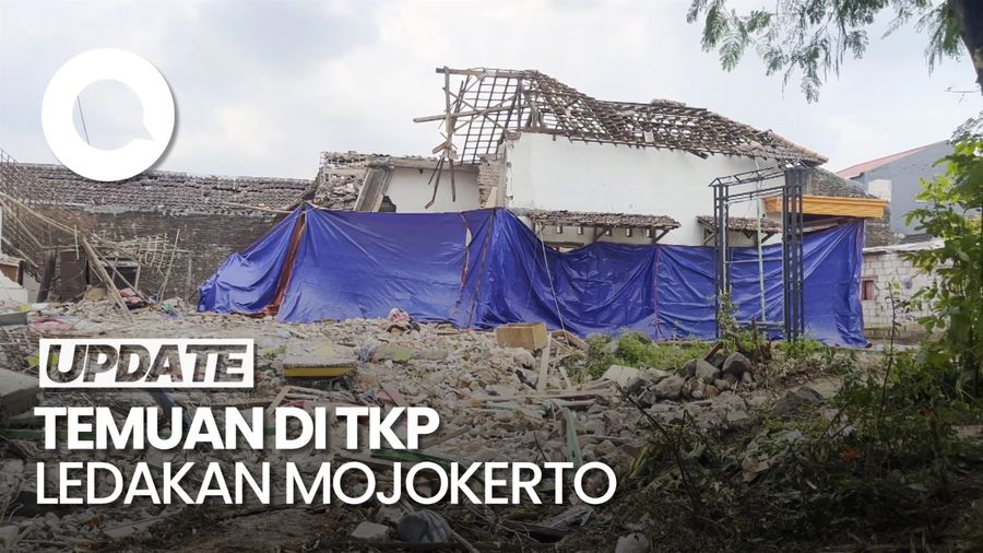 Video: Hasil Temuan Labfor di TKP Ledakan Rumah Mojokerto
