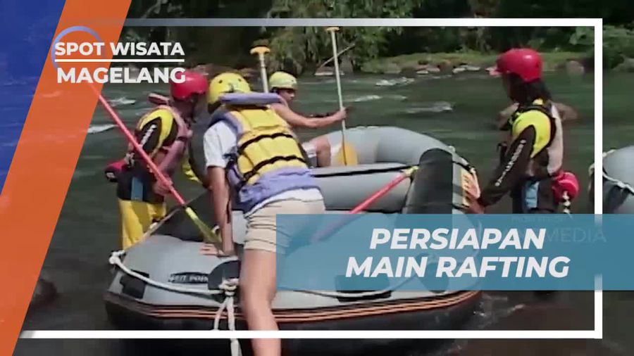 Bersiap Memulai Petualangan Rafting Seru di Magelang