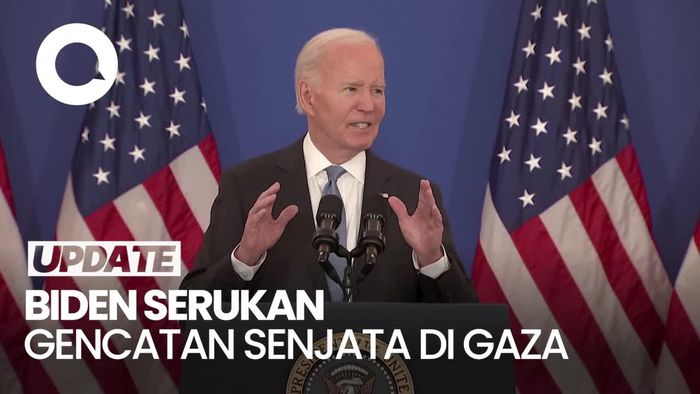 Video: Biden Telepon Netanyahu, Desak Gencatan Senjata Segera di Gaza