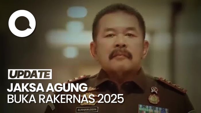 Video Jaksa Agung Buka Rakernas 2025: Perkuat Tekad Jaga Keadilan