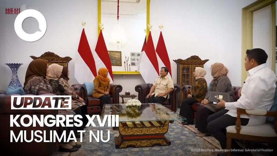Video: Khofifah Sambangi Prabowo, Undang Kongres XVIII Muslimat NU