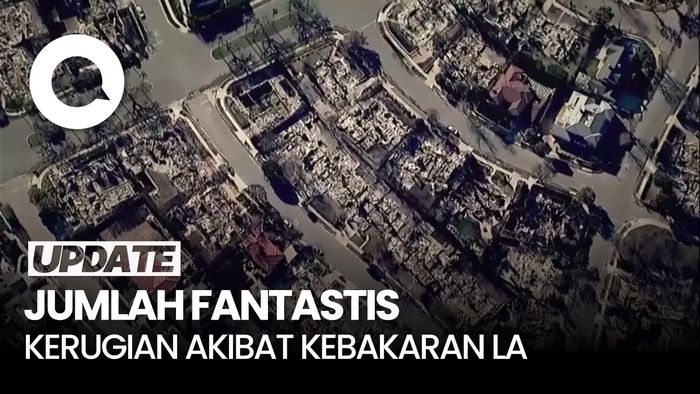 Video: Kerugian Akibat Kebakaran Los Angeles Lebih dari Rp 2.200 T