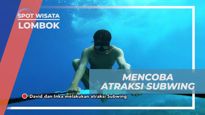 Mencoba Sensasi Menarik Subwing di Gili Trawangan, Lombok