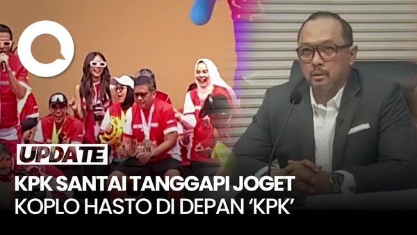 Video: KPK Tak Merasa Tersindir dengan Joget Koplo Hasto Kristiyanto