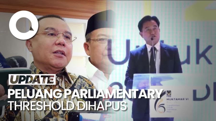 Video Dasco soal Peluang Parliamentary Threshold Dihapus: Ada Plus Minusnya