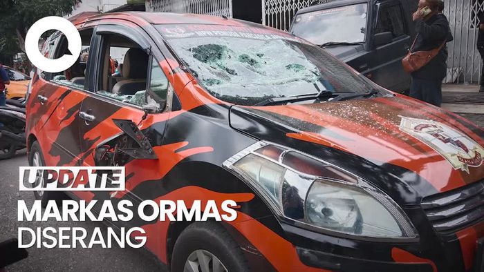 Video: Markas Ormas PP di Bandung Diserang, 6 Orang Luka