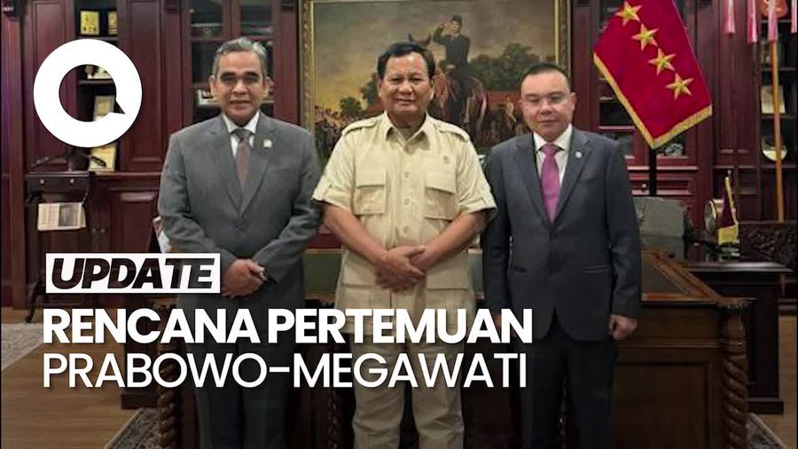Video Muzani soal Rencana Pertemuan Prabowo-Mega: Mudah-mudahan Bulan Ini