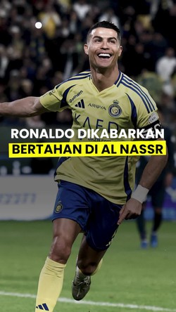 Video: Ronaldo Bertahan di Al Nassr, Digaji Rp 8,3 M Per Hari?