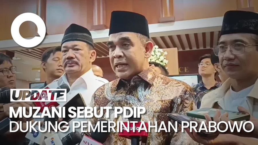 Video Muzani: PDIP Tak ke Mana-mana, Dukung Pemerintahan Prabowo