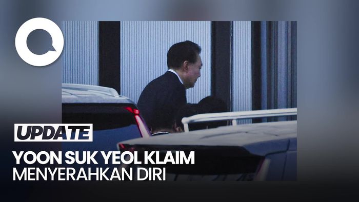 Video Yoon Suk Yeol Bantah Ditangkap, Tapi Menyerahkan Diri