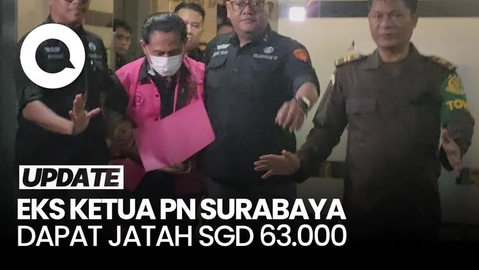 Video: Eks Ketua PN Surabaya Dapat SGD 63.000 Dalam Vonis Bebas Ronald Tannur