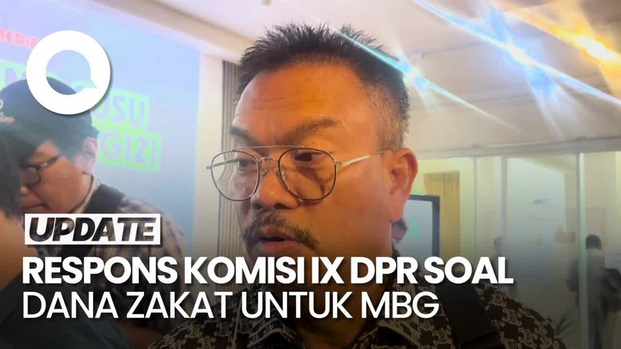Video Ide Makan Bergizi Gratis Pakai Dana Zakat, Komisi IX: Kenapa Tidak?