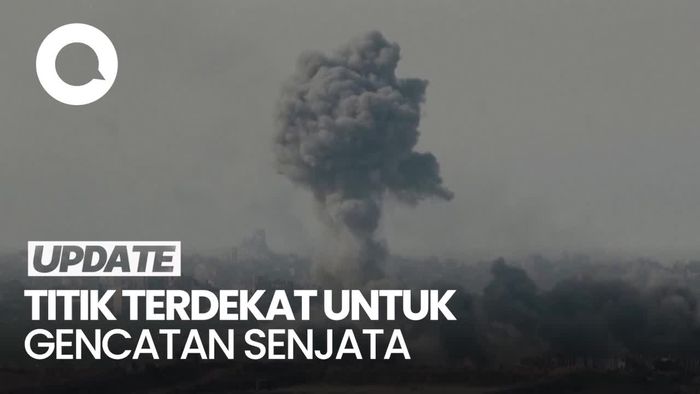 Video Israel Masih Serang Gaza Saat Gencatan Senjata di Depan Mata