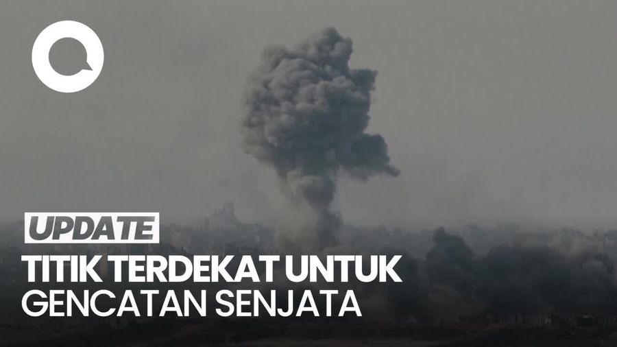 Video Israel Masih Serang Gaza Saat Gencatan Senjata di Depan Mata