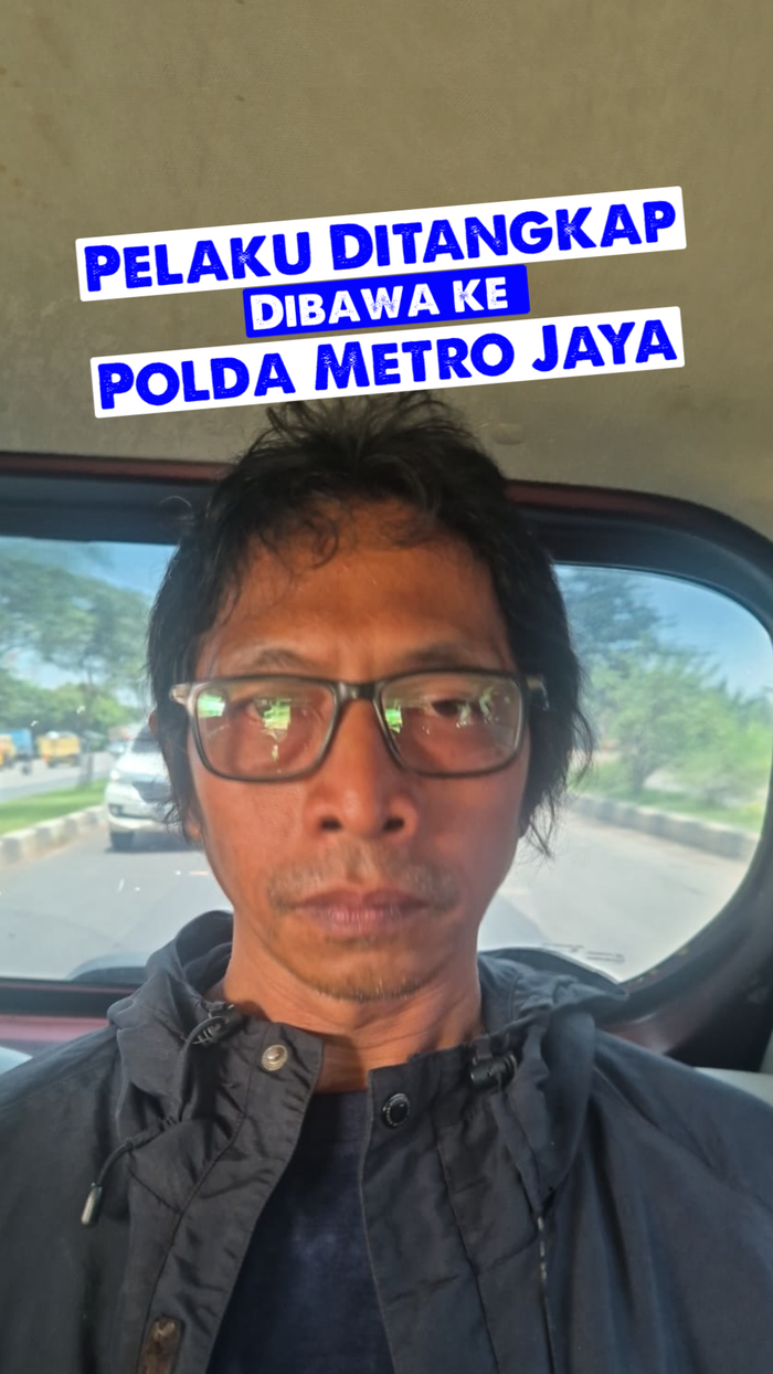 Video Potret Pelaku Pembunuh Sandy Permana 