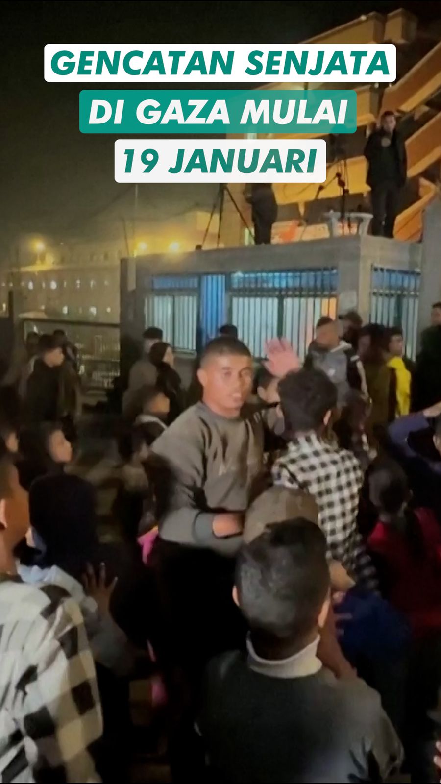 Video: Gencatan Senjata di Gaza Dimulai Pada 19 Januari 2025