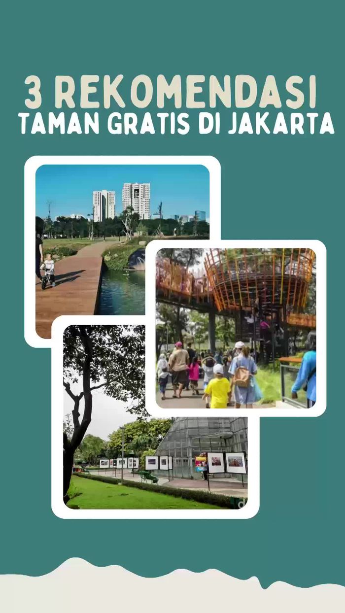 Video: 3 Rekomendasi Taman Gratis di Jakarta