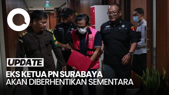 Video MA Akan Berhentikan Sementara Eks Ketua PN Surabaya