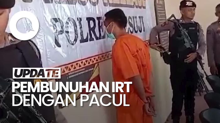 Video: Motif Pembunuhan IRT di Mesuji, Pelaku Kesal Cinta Ditolak
