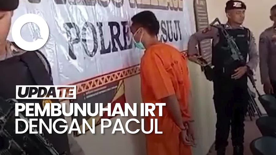 Video: Motif Pembunuhan IRT di Mesuji, Pelaku Kesal Cinta Ditolak