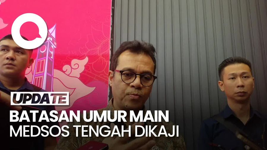 Video: Wamenkomdigi Ungkap Aturan Batasan Umur Main Medsos Lagi Dikaji