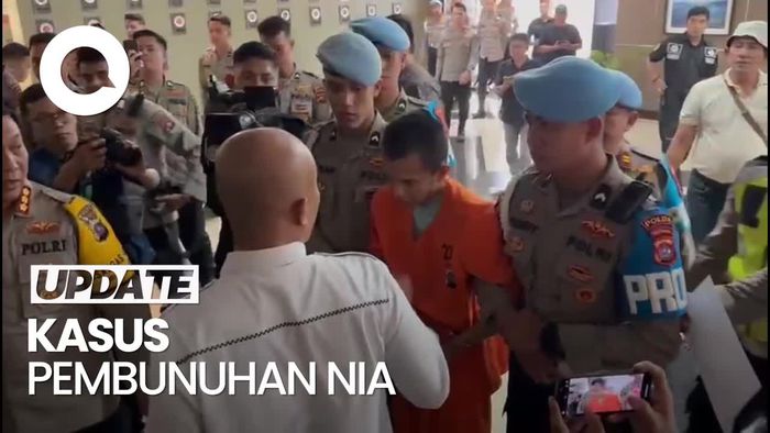 Video: Pelaku Pembunuhan Nia Penjual Gorengan Bakal Segera Disidang