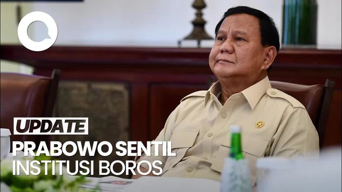 Video Prabowo Sentil Institusi Boros: Teknik Akal-akalan Saya Paham