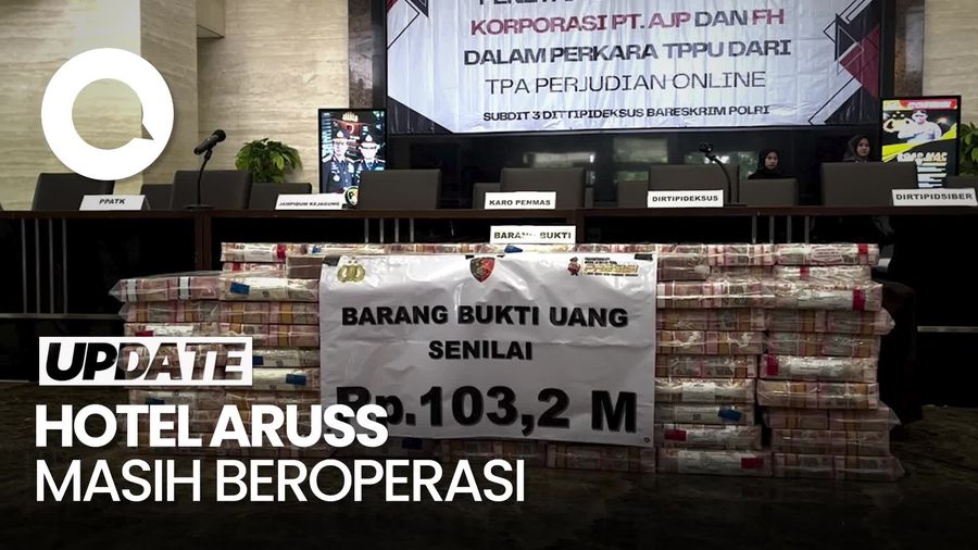 Video: Alasan Hotel Aruss Masih Beroperasi Meski Pengelola Tersangka TPPU Judol