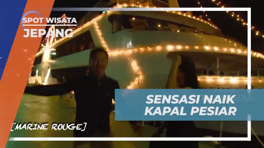 Menikmati Sensasi Naik Kapal Pesiar Mewah di Jepang