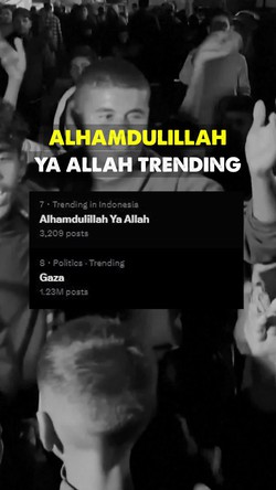 Video Warganet soal Hamas-Israel Gencatan Senjata: Alhamdulillah Ya Allah