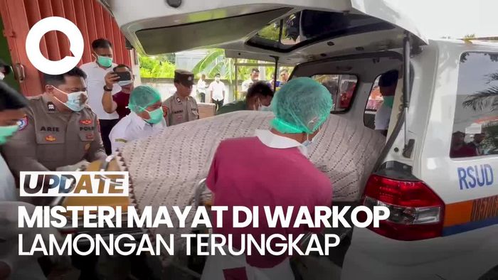 Video Mayat di Warkop Lamongan Ternyata Korban Pembunuhan