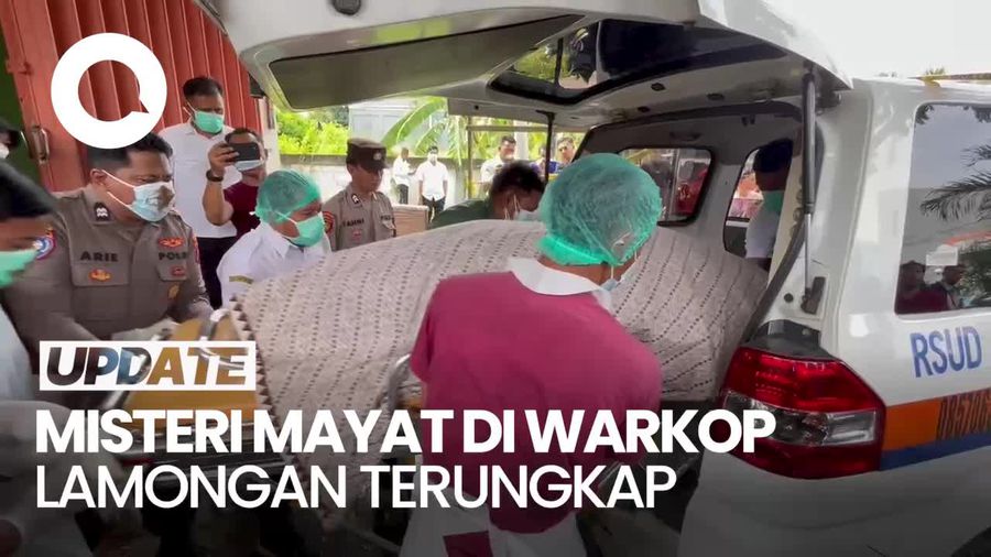 Video Mayat di Warkop Lamongan Ternyata Korban Pembunuhan