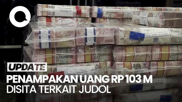 Video: Ini Uang Rp 103,2 M yang Disita Polisi Terkait TPPU Judol