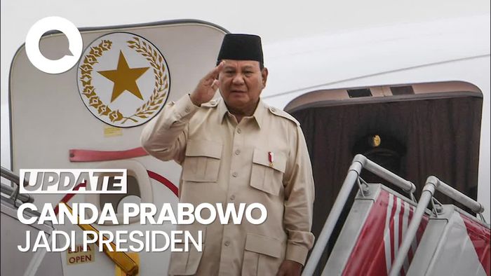 Video Prabowo: Semua Kira Jadi Presiden Enak? Jadi Presiden Nggak Boleh Flu