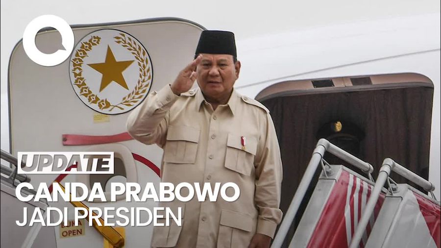 Video Prabowo: Semua Kira Jadi Presiden Enak? Jadi Presiden Nggak Boleh Flu