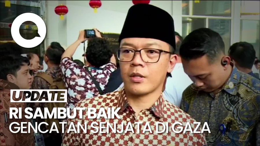 Video Menlu Sugiono Sambut Baik Gencatan Senjata di Gaza: Momentum yang Bagus