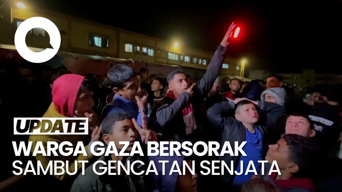 Video Kegembiraan Warga Gaza Sambut Gencatan Senjata: Semoga Selamanya 