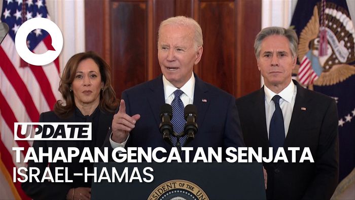 Video: Biden Jelaskan Tahapan Gencatan Senjata di Gaza, Tahap 2 Akhir Perang Permanen