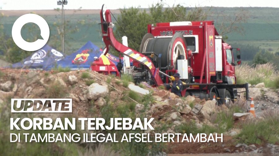 Video: Korban Tambang Ilegal di Afsel Bertambah, 78 Tewas-166 Diselamatkan