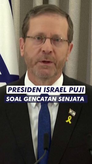 Video Presiden Israel Puji Gencatan Senjata dengan Hamas: Langkah Tepat