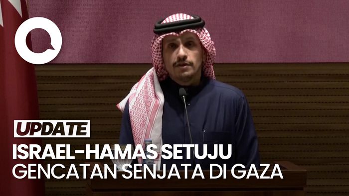 Video: Qatar Umumkan Israel-Hamas Setuju Gencatan Senjata di Gaza