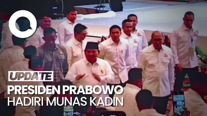 Video: Prabowo Hadiri Munas Konsolidasi Persatuan Kadin 2025