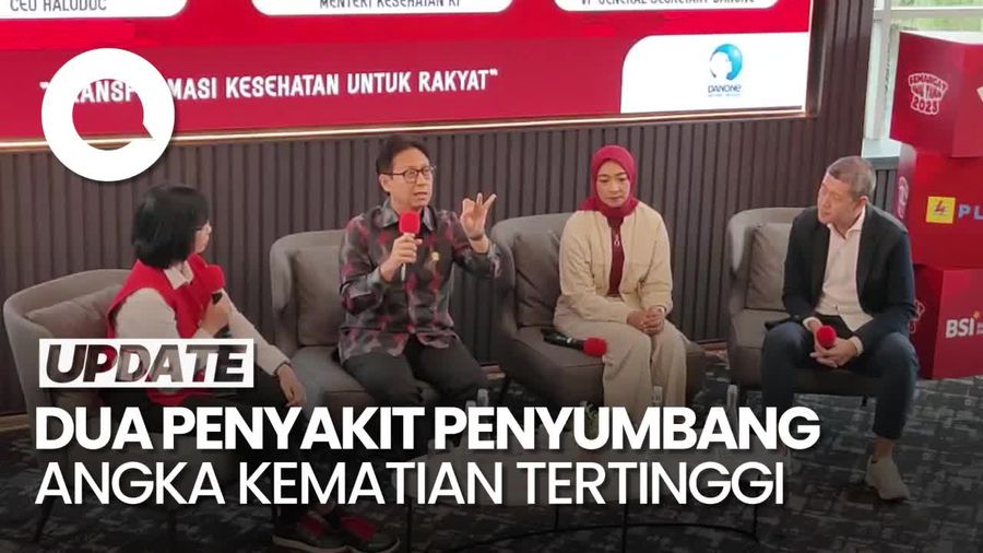 Video Menkes: 1,5 Juta Warga RI Wafat Karena Stroke-Serangan Jantung Tiap Tahun